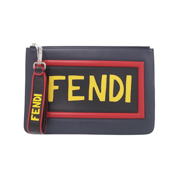 Fendi Handbags - FENDI Slim Clutch Bag